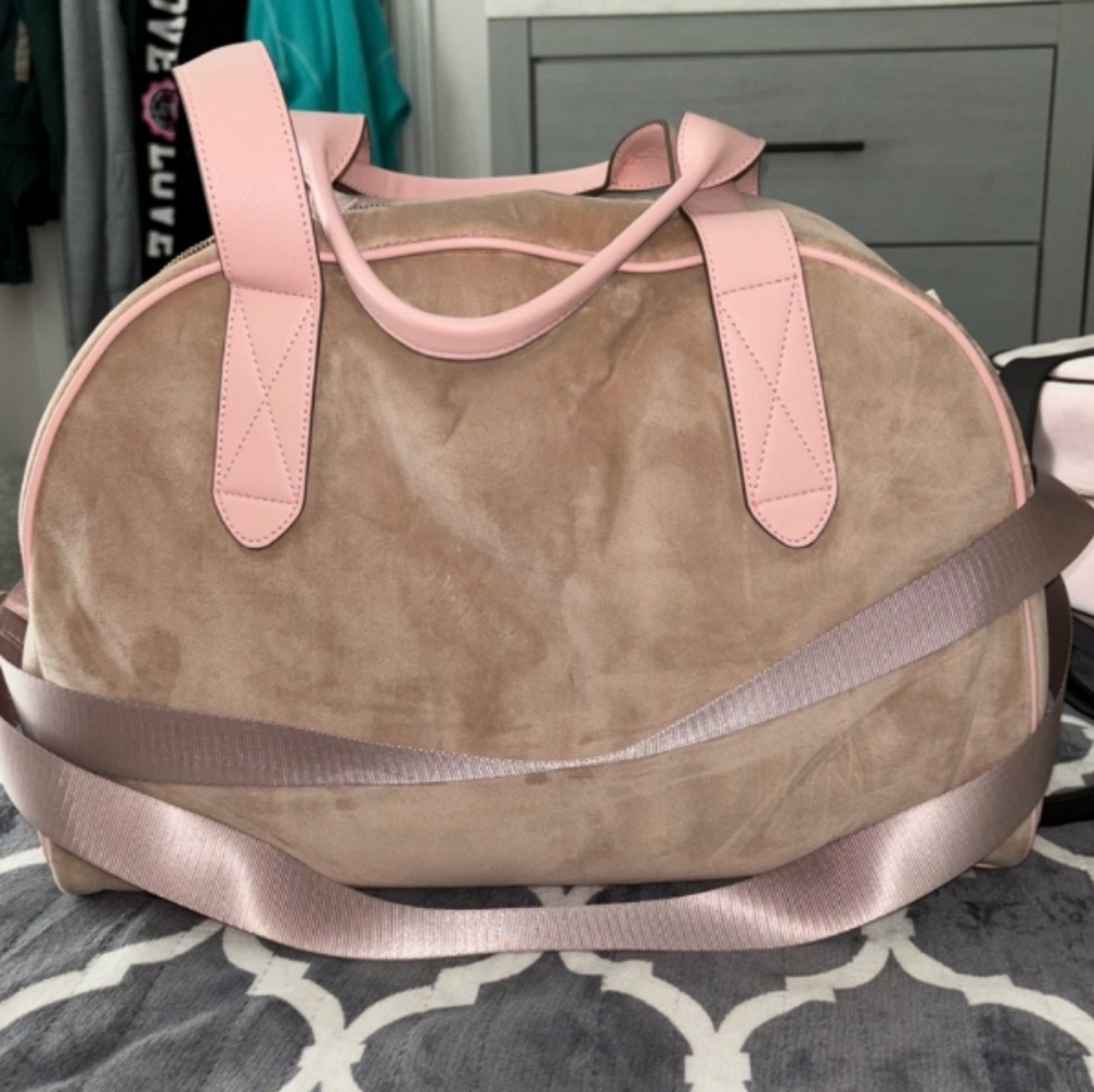Juicy Couture Pink and Tan Women's Bag NWT COMES WITH A WRISTLET - Picture 5 of 7